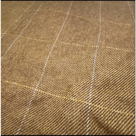 Cashmere KITON Men's Blazer Jacket Windowpane Plaid Gold Italy 44 - Picture 5 of 8